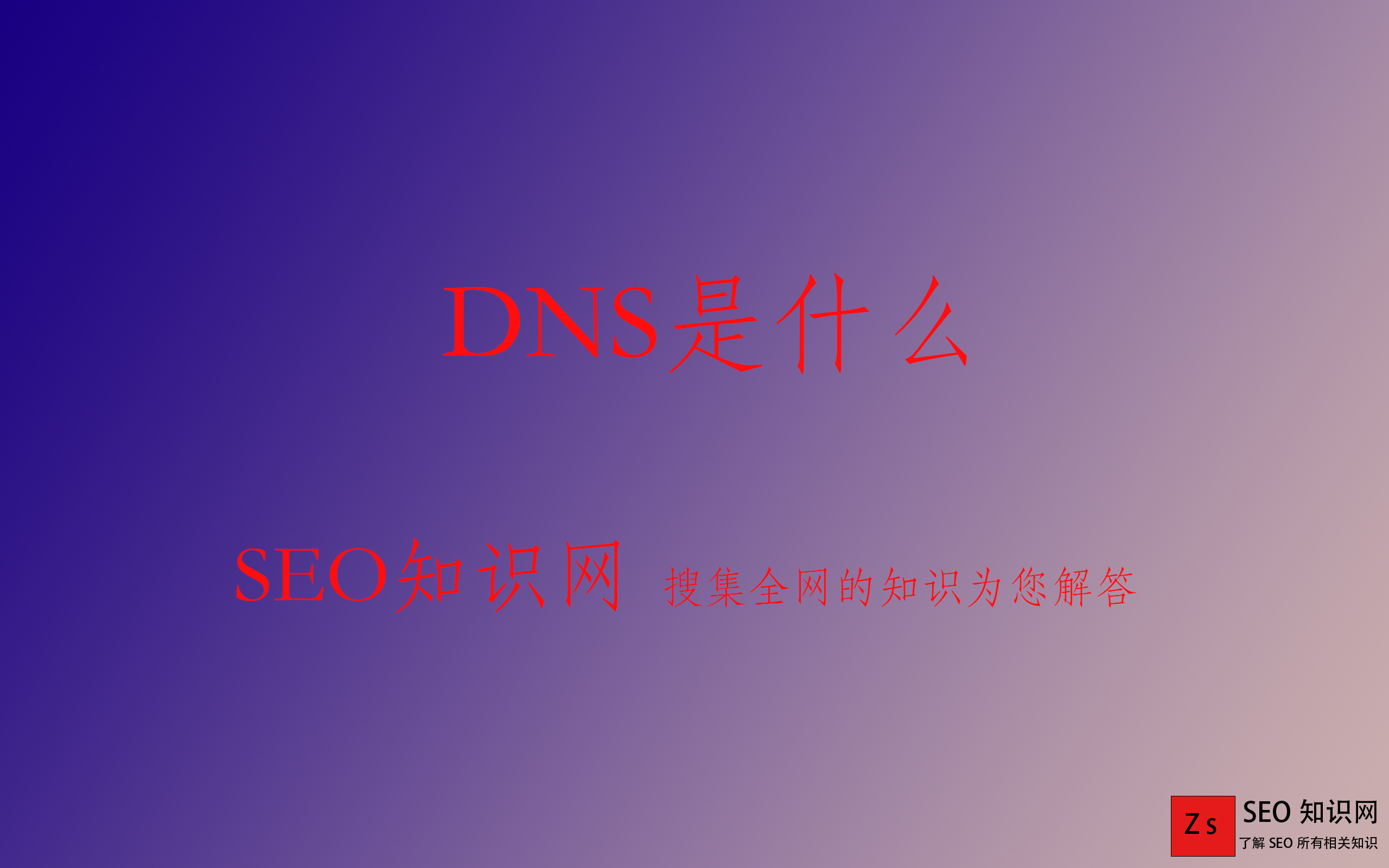 DNS是什么